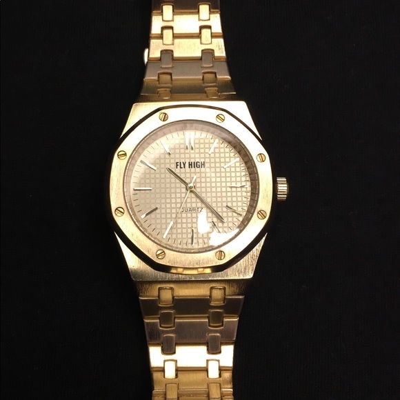Other - Gold Watch Brushed Gold Stainless Steel 38mm